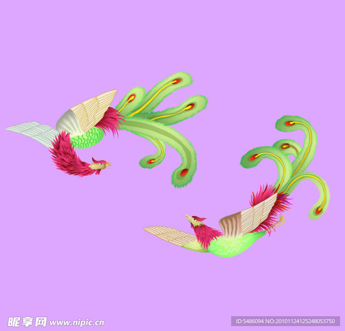 凤凰矢量图