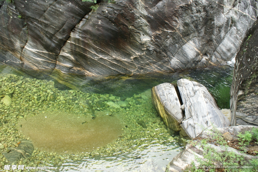 秦岭峡谷风光