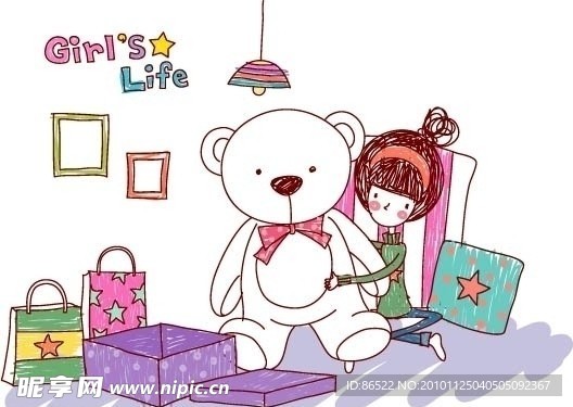 女生的生活 Girl s Life 礼物