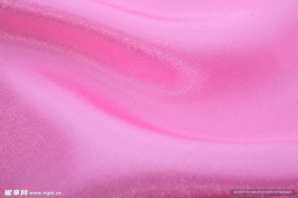 粉红色丝绸