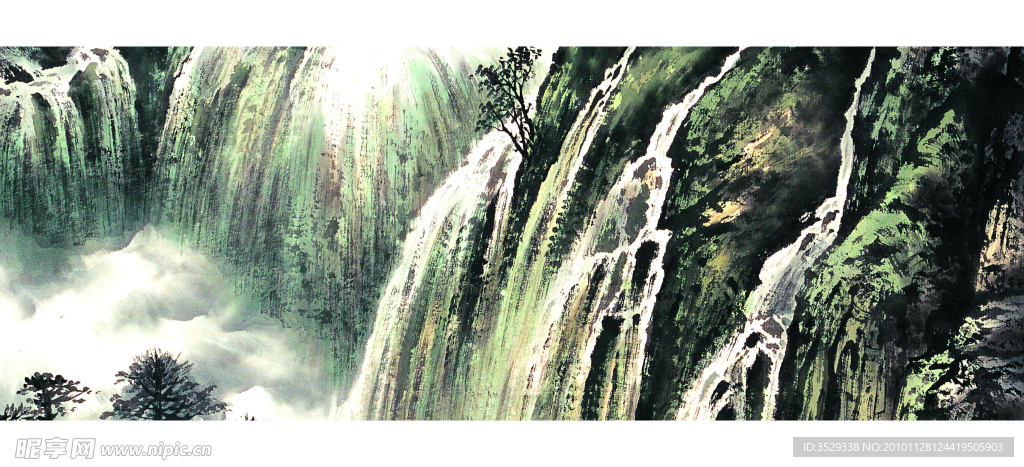 国画山水