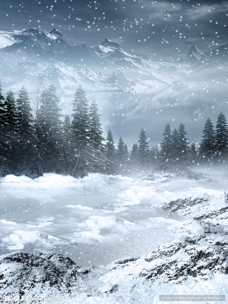 冬季雪景