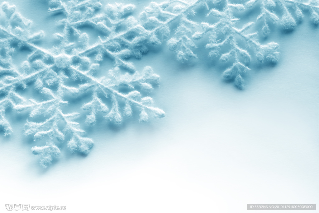 雪花背景高清图片