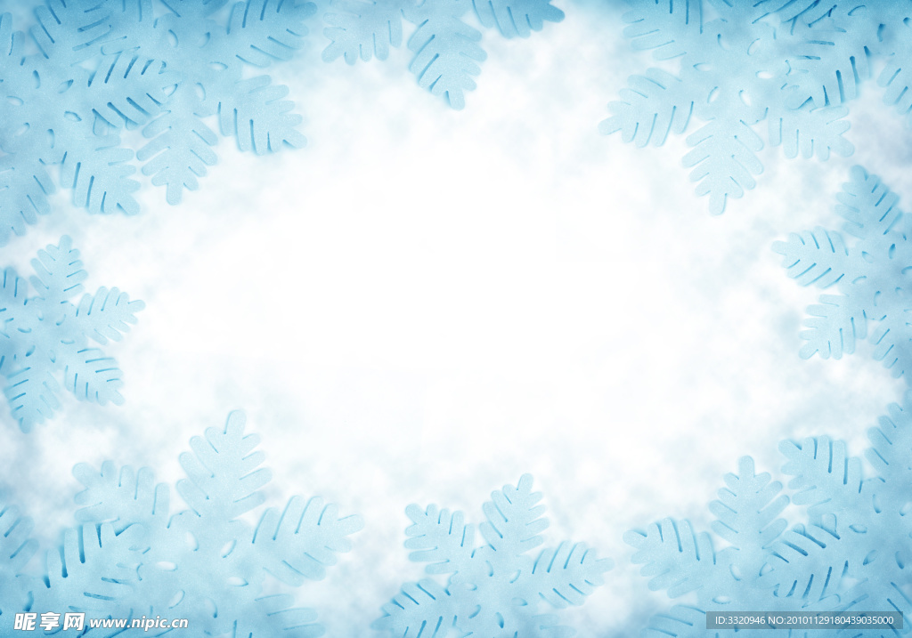 雪花背景高清图片