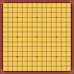 围棋（格子为整张位图）