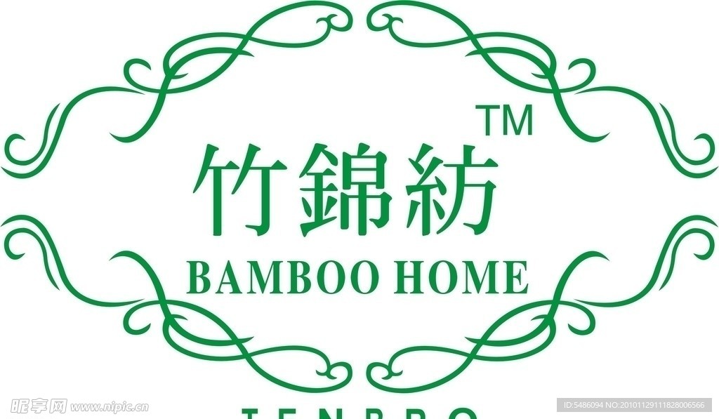 竹锦纺LOGO