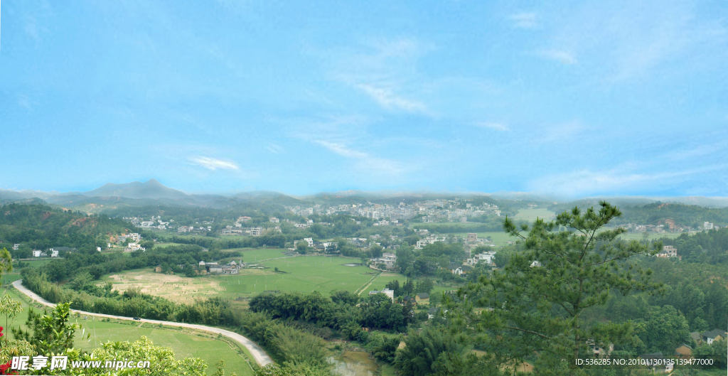 龙川车田风光