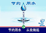 节水提示牌