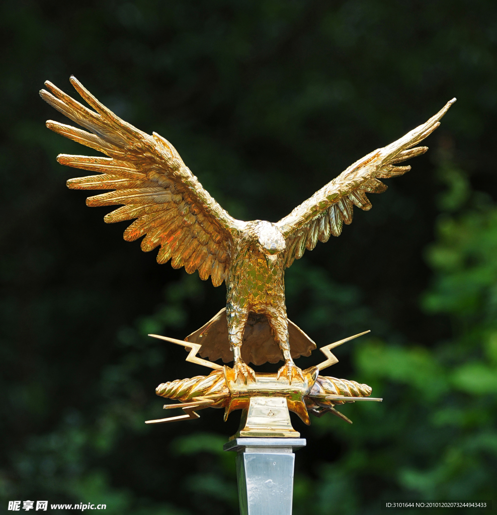 金鹰雕像