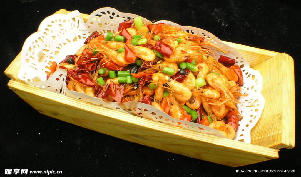 豆豉辣椒炒河虾