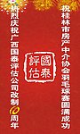 羽毛球赛圆满成功