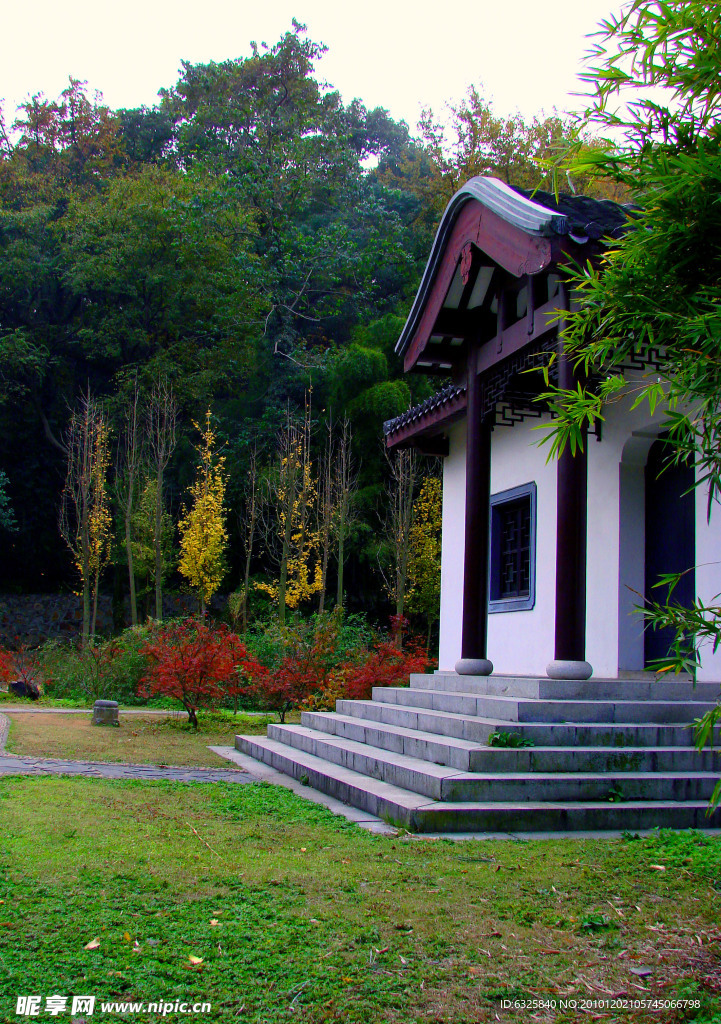 岳麓书院一景
