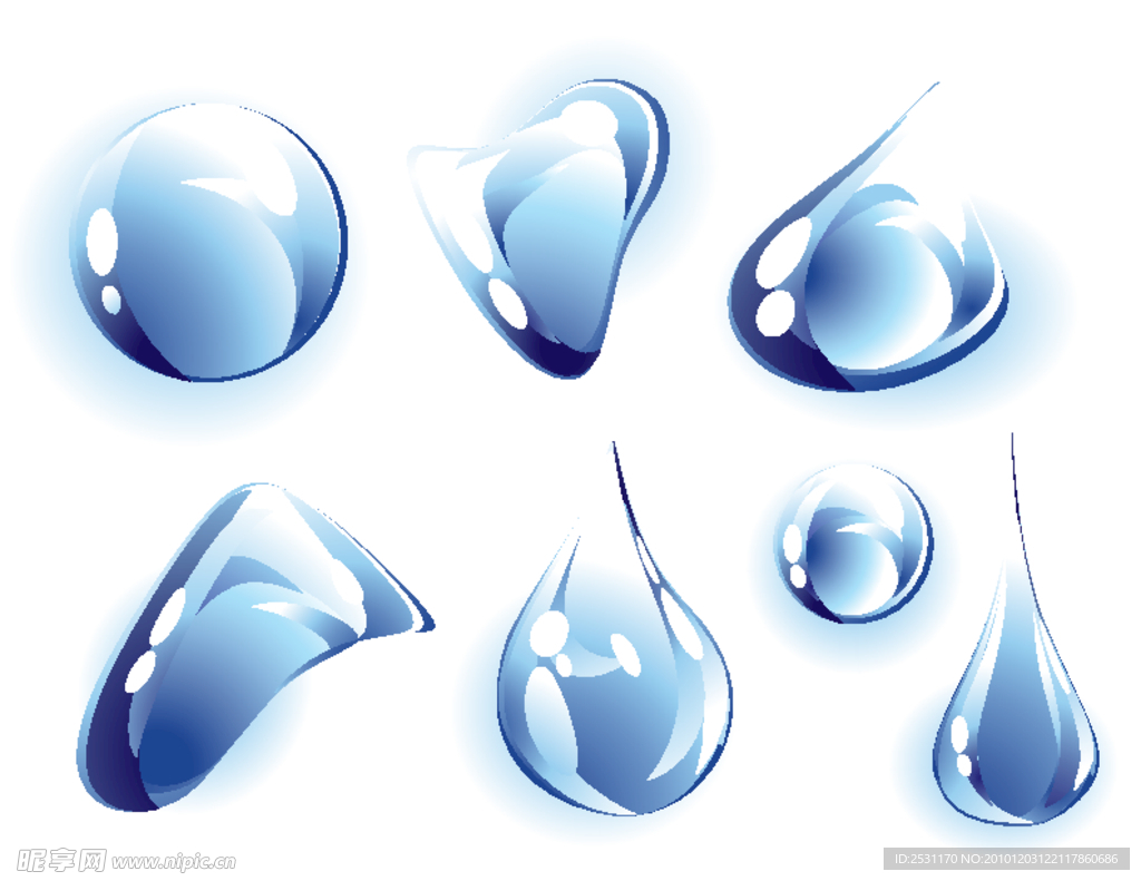 水珠 水泡 水滴