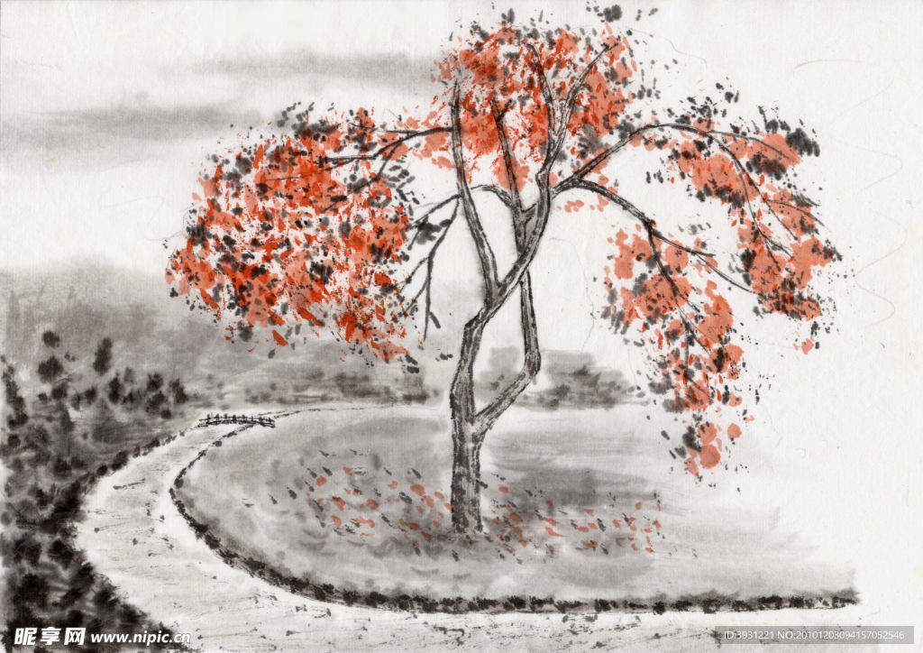水墨画