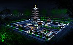 文化广场亮化PSD源文件