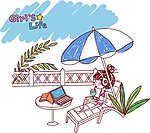 女生的生活 Girl s Life 沙滩