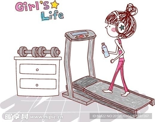 女生的生活 Girl s Life 健身