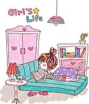 女生的生活 Girl s Life 看书