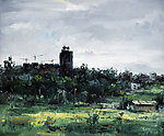 高清风景油画