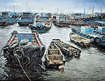 高清风景油画