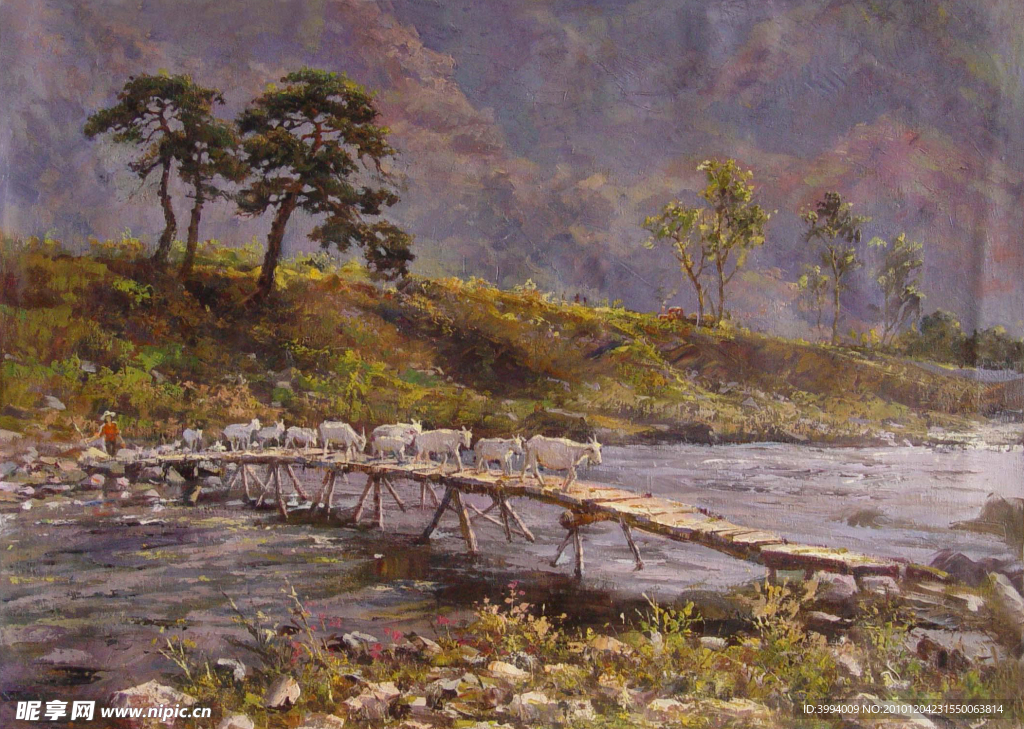 油画风景