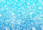 雪花梦幻背景