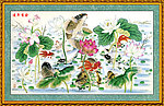 莲花图