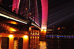 亚运会猎德大桥夜景