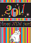 2011新年主题矢量素材