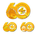 60金币矢量logo