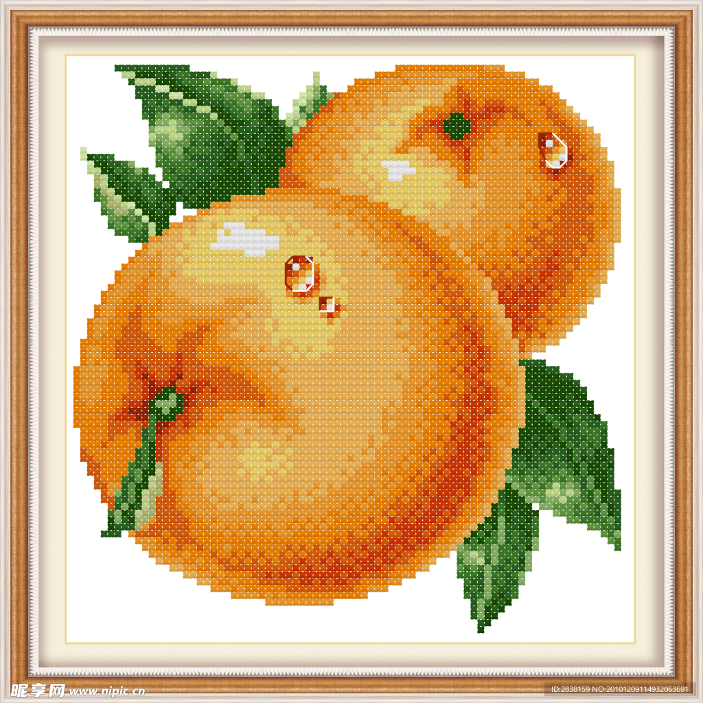 水滴橙子