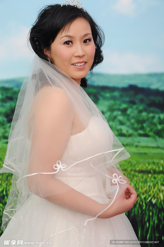 婚纱美女
