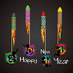 2011新年主题矢量素材