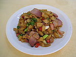 萝卜干炒腊肉