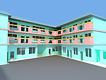 幼儿园建筑模型