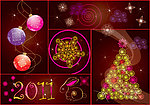 2011新年主题矢量素材