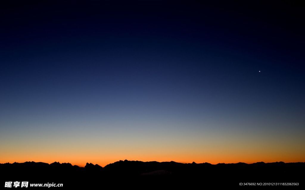 夕阳西下