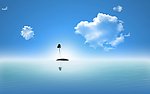 海中孤岛