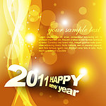 2011新年主题矢量素材