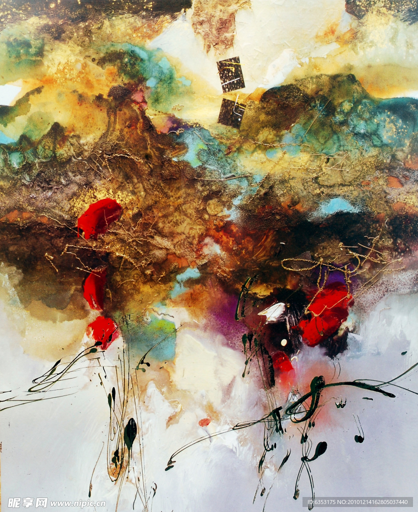 手绘画 油画 装饰画 画芯