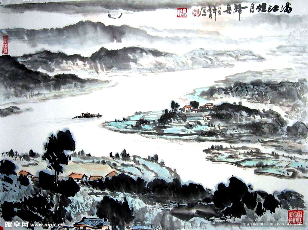 满江烟月