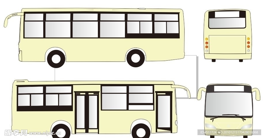 公交车 车身广告