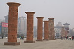 文化柱 景观柱 浮雕柱