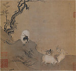 山羊图 古画