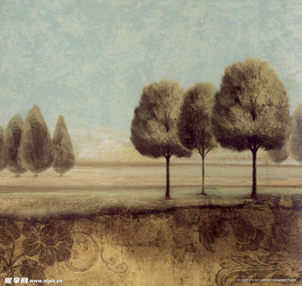 手绘画 画芯