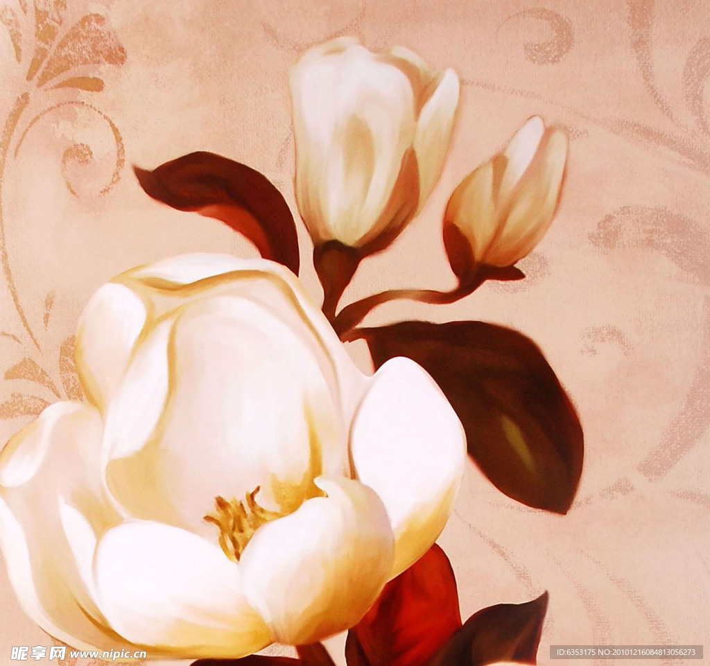 手绘画 画芯