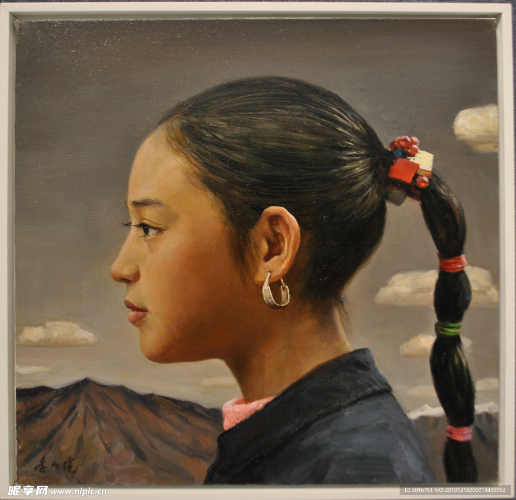 李自健油画