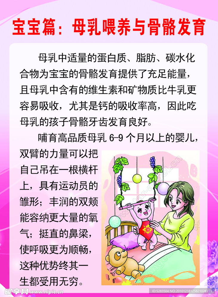 宝宝篇 母乳喂养与骨骼发育