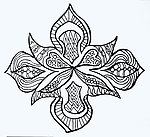 抽象花纹