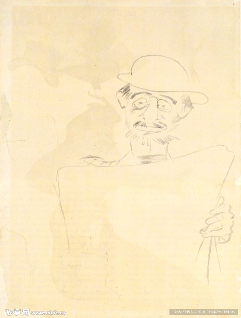 素描头像
